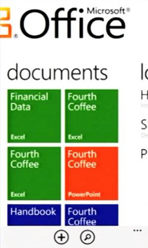 Microsoft Office Mobile on Windows Phone