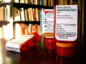 Image of Target ClearRx prescription bottles b...