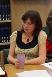 English: Photograph of Jenn Ashworth at a crea... English: Photograph of Jenn Ashworth at a crea...